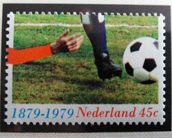HOL1143 / Hollandia 1979 Futball bélyeg postatiszta