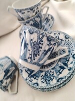 Porcelán kávés készlet - keleti pompában / 4 sz