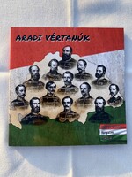 Aradi vértanúk forgalmi sor - csupán 375 példány! sorszám: 0320, RITKA!