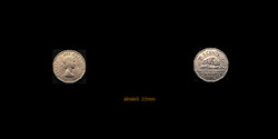 5 CENT - CANADA - 1962 (II.ERZSÉBET hódos centje!)