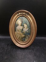 Mária Terézia vintage selyemkép. 3764b