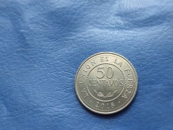 BOLÍVIA 50 CENTAVOS 2018 UNC! ÚJ SZÖVEG! RITKA!