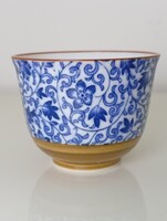 Régi jelzett Arita japán porcelán csésze tálka