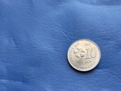MALAJZIA /MALAYSIA 10 SEN 2014 VIRÁG! UNC!