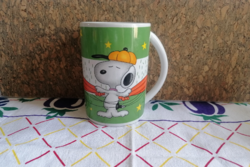 Porcelán kakaós bögre - Snoopy -