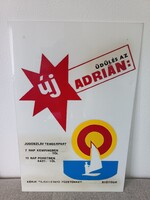 Retró Siotour reklám tábla