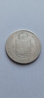 Ferenc József Ezüst 1 Forint 1879 KB. (Körmöcbánya)