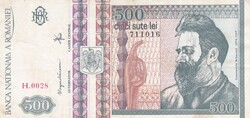 500   Lei   1992   Románia