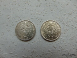 Ezüst Madonnás 2 pengő 1929 - 1938 LOT ! 01