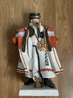 Nagy méretű Herendi pipázó juhász ritkább darab.