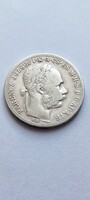 Ferenc József Ezüst 1 Forint 1883 KB. ( Ag.: 900)