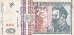 500   Lei   1992   Románia