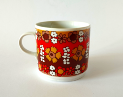 RITKA MINTÁS,RETRO ALFÖLDI HÁZGYÁRI PORCELÁN BÖGRE,CSÉSZE