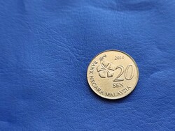 MALAJZIA /MALAYSIA 20 SEN 2014 VIRÁG! UNC!