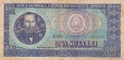 100   Lei   1966   Románia