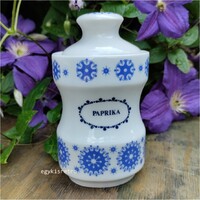 Alföldi porcelán kék mintás fűszertartó paprika