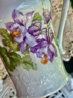 Szecessziós  porcelán kiöntő, kanna