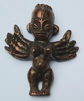 Kultikus női bronz szobrocska - Ázsia ? , Afrika ?