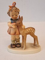 Eredeti Hummel/Goebel 136/1 TMK5-ös "Friends" -Barátok porcelán figura