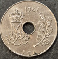 Dánia 25 öre, 1987.