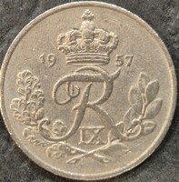 Dánia 10 öre, 1957.