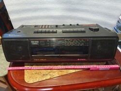 Retro Hitachi TRK-W350E rádiósmagnó kazetta boombox sétálómagnó hi-fi 21