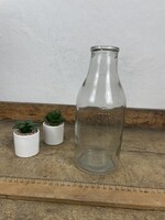 -AV360- Régi Tejes Üveg Országos Magyar Tejszövetkezeti Központ Mint Szövetkezet Tulajdona