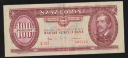 Száz Forint 1984 forgalmi papírpénz