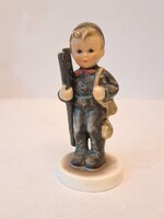 Eredeti Hummel/Goebel 122/0 TMK3-as "Chimney Sweep" - kéményseprő porcelán figura