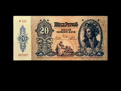 20 PENGŐ - 1941 - HÁBORÚ ELŐTTI SOR 4. TAGJA