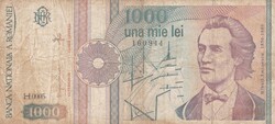 1.000   Lei   1991   Románia