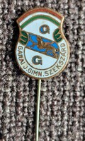 Garai J. Gymnasium Szekszárd Badge, insignia