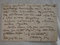 Vaszary János levelezőlap