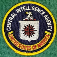 Ritka gyűjtői darab: CIA hímzett karjelzés, badge