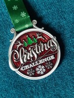 Christmas - Karácsony 2022-es szezon sport teljesítmény kihívás érem érme