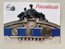Pénzváltozás bliszter (MÉF)