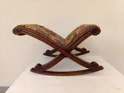 Antik bútor láb tartó lábzsámoly zsámoly kisbútor lábtartó 903 3004