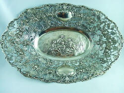 Dreamy, antique, silver offering, german, ca. 1890 !!!