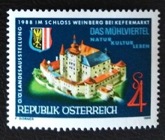 A1924 / Ausztria 1988 Felső-ausztriai Nemzeti Kiállítás bélyeg postatiszta