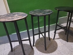Thonet mundus tables, foldable