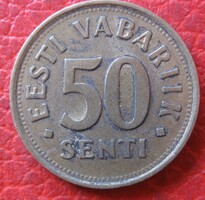 Észtország 50 senti 1992 (H7)