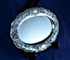 Charming, antique, silver tray, German, ca. 1890!!!