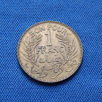 TUNÉZIA  1941  1 Franc