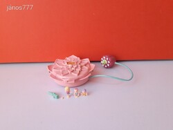 1996 Polly Pocket szökőkút varázslatos Liliom vintage szelence retro játéktér 4 figurával !