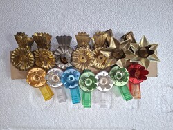 Régi gyertyacsipesz karácsonyfára retro gyertyatartó csipesz 14 db
