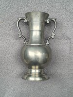 BMF Rein Zinn jelzett ón váza – 15 cm – német vintage