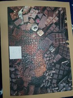 Puzzle kirakó eladó Csokoládék / hiányos/