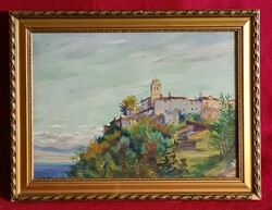 Kertészffy Jánosné, Winkler Margit (1889 -) : Vízparti házak 1.