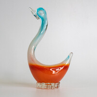 Muránói üveg kacsa