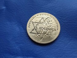 LENGYELORSZÁG 2 ZLOTY 2008 VARSÓI GETTÓ 65.ÉVFORDULÓ! UNC!